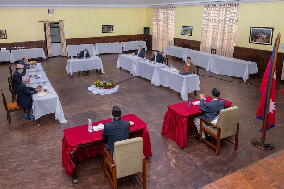 नेपाल कम्युनिष्ट पार्टी (नेकपा) सचिवालयको बैठक बस्दै बैठकमा एमसीसीबारे छलफल