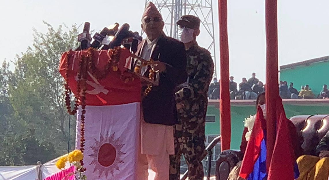 नेपाली भूभाग समेटेर मुलुकको नक्सा छापेपछि मविरुद्ध षड्यन्त्र शुरु : प्रधानमन्त्री ओली