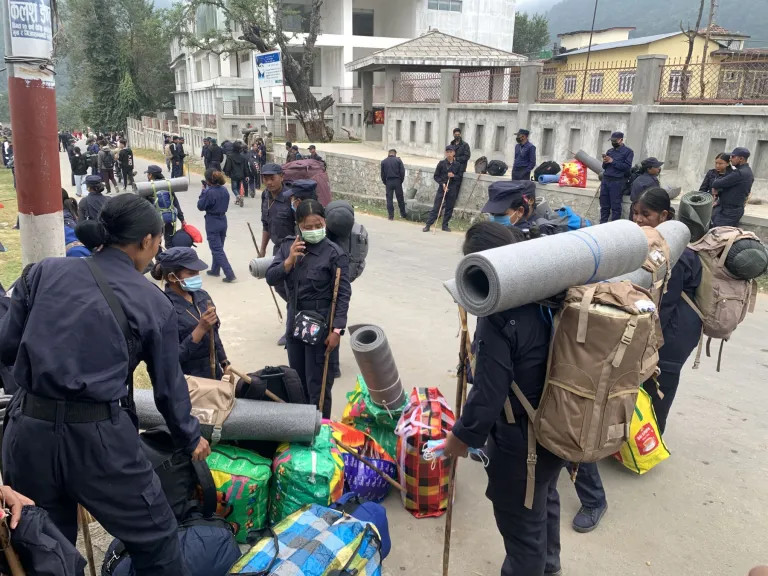 आज म्यादी प्रहरीको बिदाइ गरिँदै