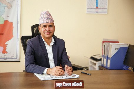 रविको नागरिकता कायम गर्ने प्रक्रियामा छौं: प्रमुख जिल्ला अधिकारी उपाध्याय