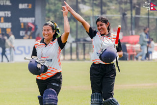 एपीएफले कोशी प्रदेशलाई दियो १५५ रनको लक्ष्य