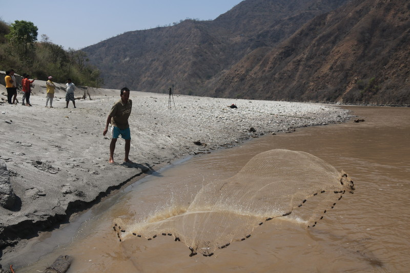 नदीमा माछा पाइनै छाड्यो, माझी समुदायको पेशा संकटमा