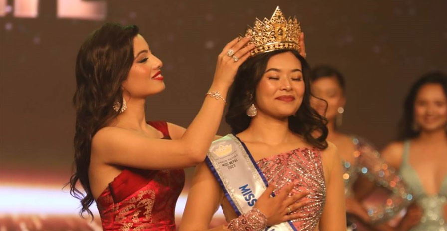 मिस नेपाल २०२३ को उपाधि श्रीच्छा प्रधानलाई
