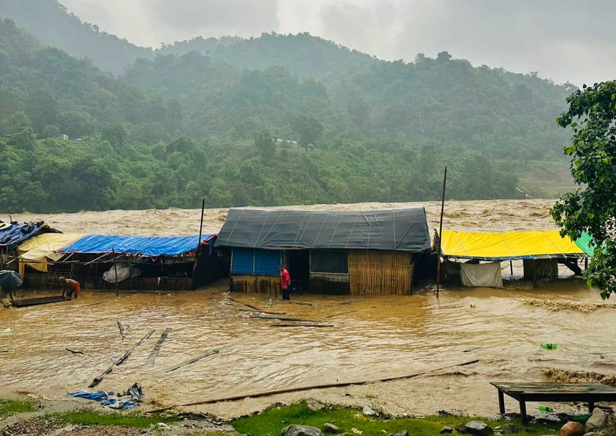 बागमतीमा पानीको सतहले खतरा तह पार गयो, सतर्क रहन आग्रह