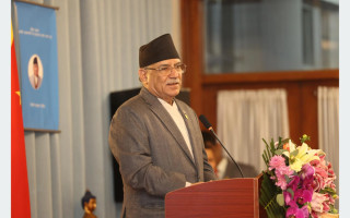 चीनमा प्रधानमन्त्रीले भने- डिजिटल नेपाल बनाउने सपना छ