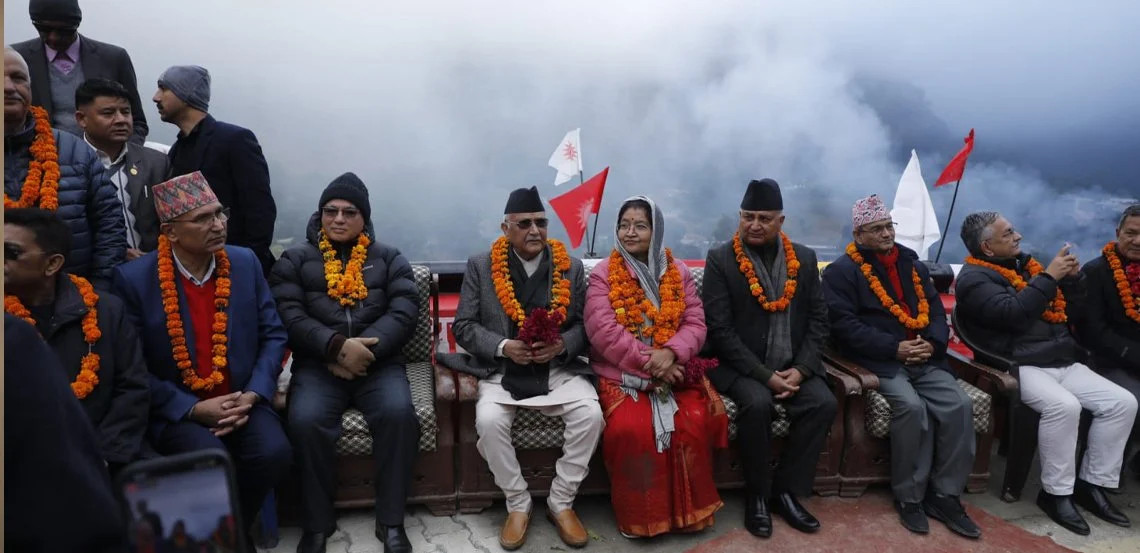 यस्तो छ एमालेको ‘झुलाघाट–चिवाभञ्ज्याङ’ यात्राको समय र तालिका