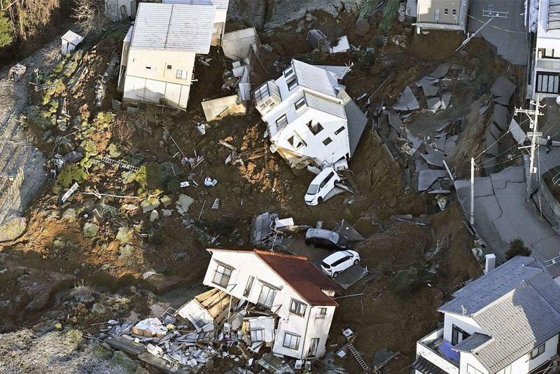 जापान भूकम्प : पाँच दिनपछि ९ दशक पार गरेकी वृद्धाको सकुशल उद्धार