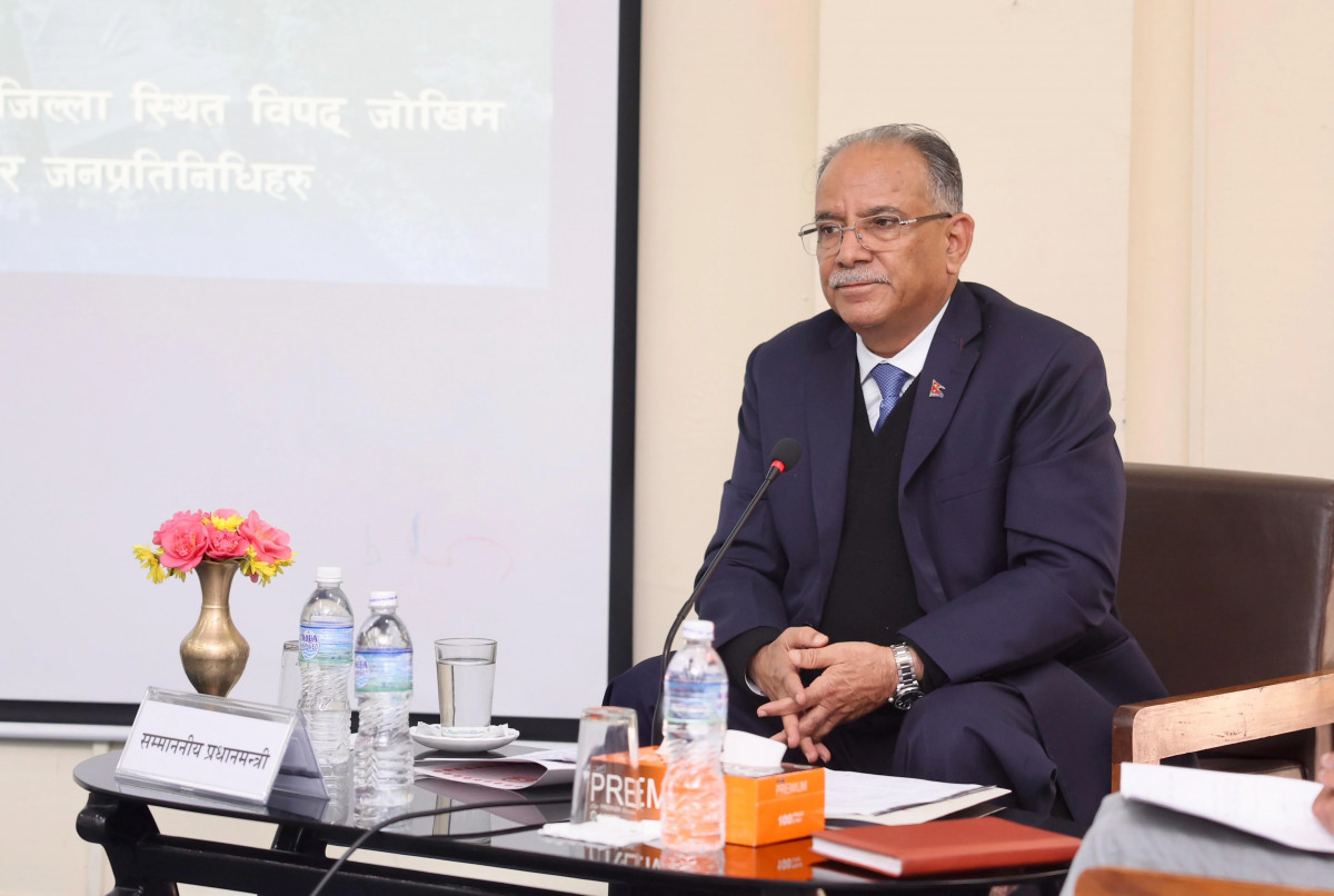 नेपाल भूकम्पको उच्च जोखिममा छ, पूर्वतयारीमा जुट्नु पर्छ : प्रधानमन्त्री