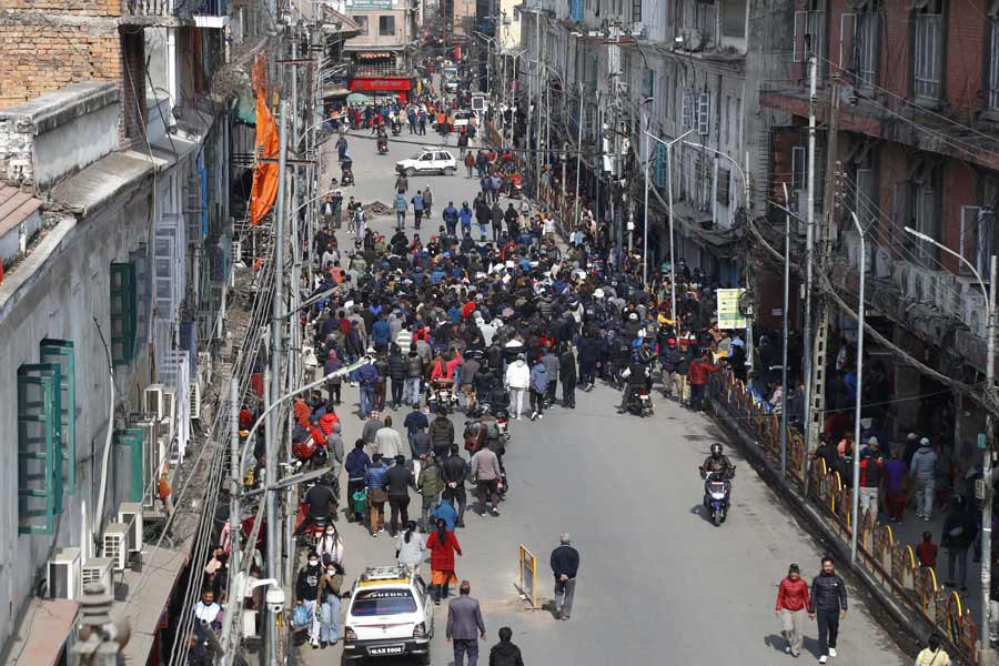 काठमाडौँ महानगरपालिकाका मेयर बालेन विरुद्ध आन्दोलन