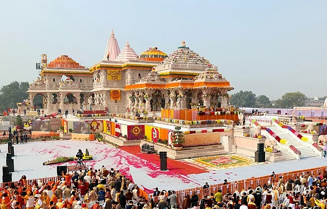 अयोध्याको राम मन्दिरमा एकैदिन ३ करोड १७ लाख रुपैयाँ दान संकलन