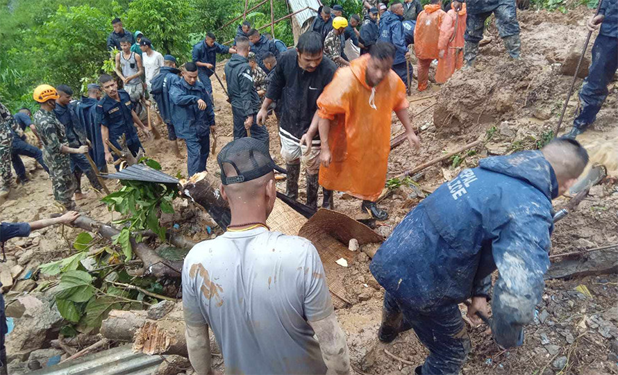 मनसुनजन्य विपद्‍मा परी हालसम्म १ सय ९० जनाको मृत्यु