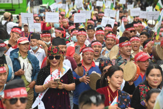 काठमाडौंमा यसरी मनाइयो ३० औँ विश्व आदिवासी दिवस