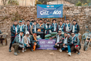 एओजी एक्स कल्टद्वारा तेस्रो ओभर नाइट राइड आयोजित सीएसआर पहलका साथै रोमाञ्चक अनुभव सहित सम्पन्न