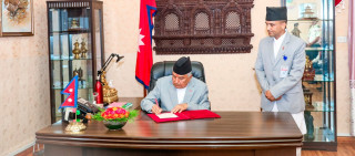राष्ट्रपतिबाट संसदको हिउँदे अधिवेशन आव्हान
