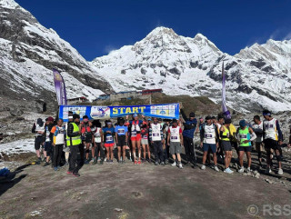 छैटौँ संस्करणको अन्नपूर्ण म्याराथन जेठ २० मा :  तीन दिनको पदमार्ग चार घण्टामा