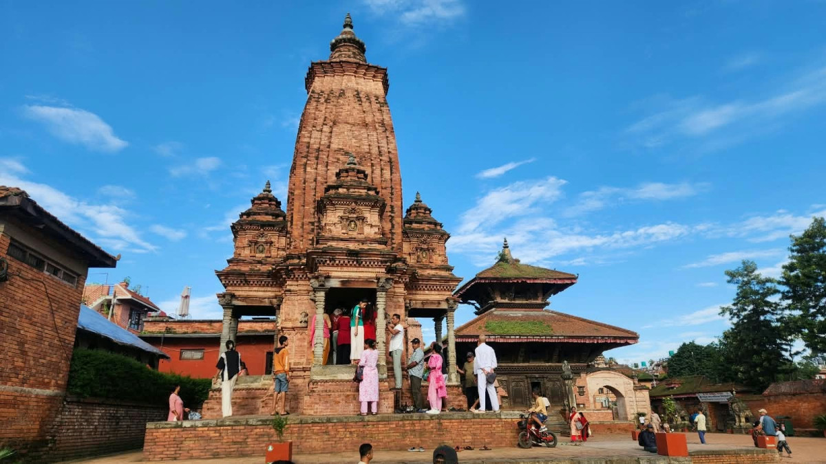 भक्तपुरमा केदारनाथ मन्दिर खुलाः साँझ महाआरती गरिँदै