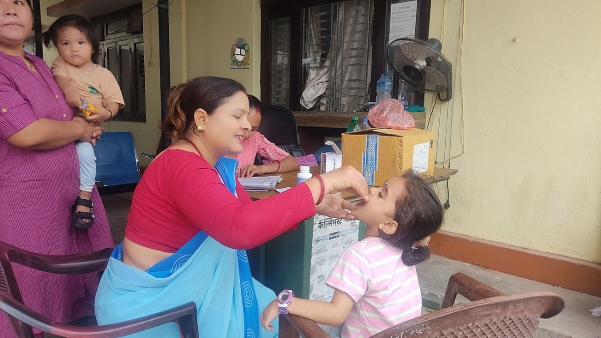 करिब २१ लाख बालबालिकालाई भिटामिन ‘ए’ खुवाइने